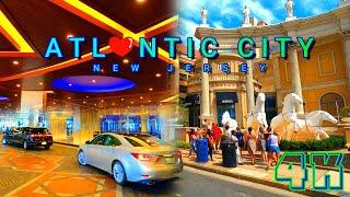 Atlantic City Drive Part 1, New Jersey USA 4K - UHD