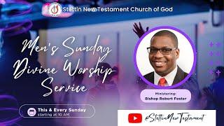 June 22,, 2025 || Men's Sunday Divine Worship Service || Bishop Robert Foster