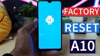 How To Factory Reset Samsung Galaxy A10