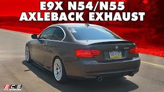 The Best Axleback Exhaust for YOUR E9x N54/N55 BMW! | ECS Product Highlight