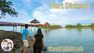 【月光沙滩】 Port Dickson Pantai Cahaya Negeri 网红打卡圣地 | Louis & Kim