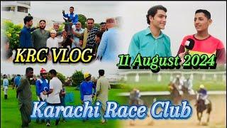 KRC VLOG | Ehtisham Murtaza | Part1 | 11 August 24 |Winner Horse QUEEN OF CHAMPION | KarachiRaceClub