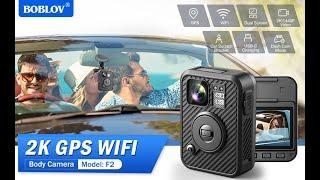 BOBLOV Q&A : How to Connect BOBLOV F2 2K Body Camera to Smartphone via WiFi APP?