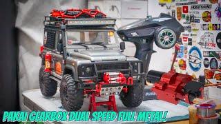 Upgrade MN99s Versi Gearbox Dual Speed Full Metal | RC Mini Scale Adventure 1/12 Scale Balikpapan