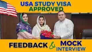 USA Visa Approved | Mock Interview | Ailya Consultants