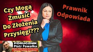 Przysięga Wojskowa, Powołania Na Szkolenia. Jak Się Bronić??? [Prawnik Katarzyna Tarnawa-Gwóźdź]