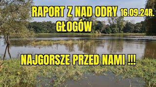 POWÓDŹ w POLSCE RAPORT z NAD ODRY GŁOGÓW i OKOLICE 2024r.