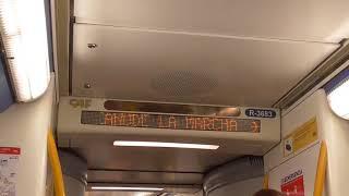 Metro de Madrid: mensaje de regulación de tráfico en un 3000 | ItzAlfredoYT