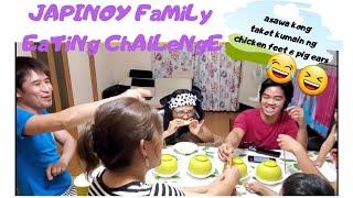 My JAPINOY FAMILY EATING CHALLENGE