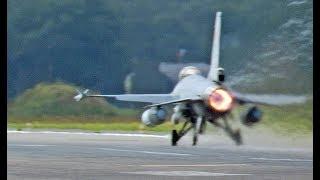 FULL AFTERBURNER Departures, F-16's Belgian AF at Kleine Brogel