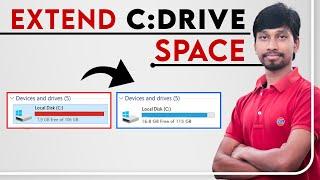 C Drive Ke Size Ko Kaise Badhaye | How To Extend C Drive In Windows 10,8,7