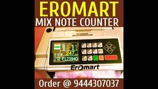 EROMART Mixed Note Value Cash Currency Counting Machines with Fake note detector 9444307037