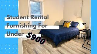 Student Rental Furnishing For Under $900