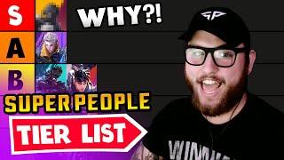 I Ranked *EVERY* Super People Class (Tier-List)