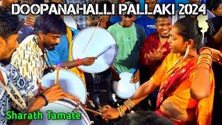 Doopanahalli Pallaki 2024 | Priyanka Tamate Beats |  Crazy Crowd | Tamate Dance @Templecrewww