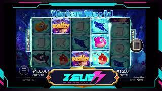 mega888 Today!!! CQ9-  WATER WORLD!!!! BRAND NEW SLOT HUGE WIN !!! By Zeus77®️