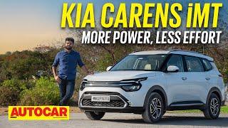 2023 Kia Carens iMT review - New 160hp petrol engine and iMT for family MPV | Autocar India