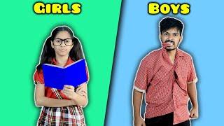 Girls Vs Boys School Life | Funny Video | Pari's Lifestyle