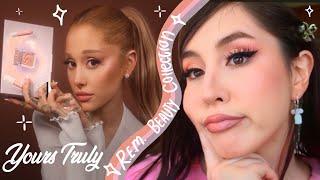 @r.e.m.beauty YOURS TRULY MAKEUP SET COLLECTION SWATCHES, TUTORIAL + REVIEW Ariana Grande VDAY GLAM