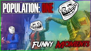 Population One |Funny Moments, Glitches & Clutches|