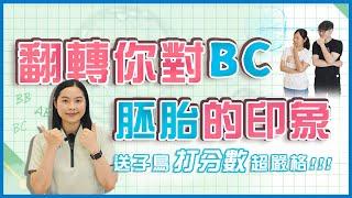 翻轉你對BC胚胎的印象 送子鳥打胚胎分數超嚴格