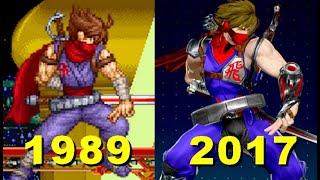 Evolution of Strider hiryu Character 1989-2017