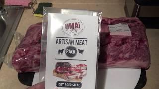 How to safely dry age meat at home using UMAi Dry