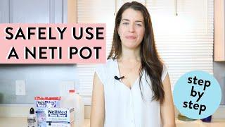 Neti Pot Benefits | How to Use Neilmed Sinus Rinse