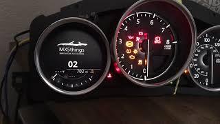 Testing customized  MX-5 RF  display