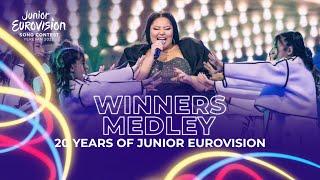 20 Years of Junior Eurovision - Winners Medley - #JESC2022