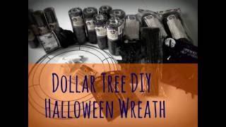 Dollar Tree DIY Halloween Wreath review