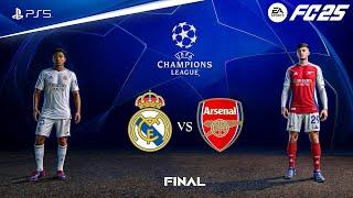 FC 25 - Real Madrid vs. Arsenal | UEFA Champions League Final | PS5™ [4K60]