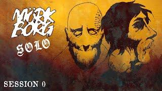 MÖRK BORG Solo RPG Session 0 | Character Creation & Adventure Hooks