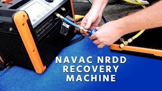 NAVAC NRDD Recovery Machine in Action
