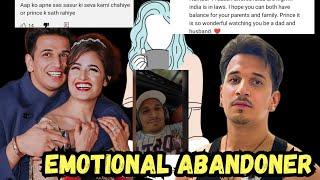 PRINCE NARULA PLAYING VICTIM CARD AND BLAMING YUVIKA CHOUDHARY FOR EVERYTHING