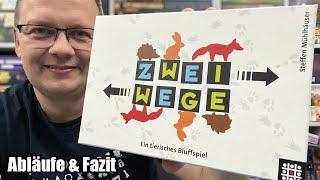 Zwei Wege (Steffen Spiele) - Bluffspiel für 2 Personen