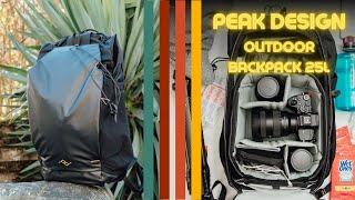 The All-New Peak Design Outdoor 25L Backpack!!! Is it all that it's hyped up to be?! Honest Review!