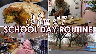 Daily School Routine of a Muslim Mum of Seven