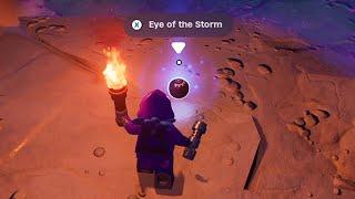 How to Find Eye of the Storm in LEGO Fortnite