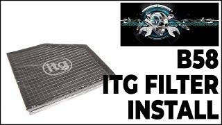How To: ITG Air Filter Install - BMW B58