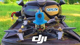  Мой Первый FPV Дрон 4" Geprc Dolphin HD с цифровой системой DJI FPV ! 