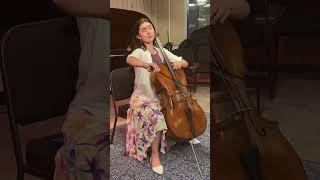 Boccherini's Cello Sonata No 6 in A Major, G.4 on WQXR's Young Artist's Showcase #cello