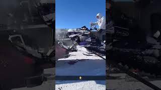 Sled deck Fail! #shorts