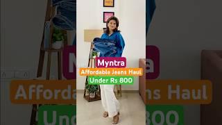 Myntra Jeans Haul l Trendy Jeans l Affordable Jeans #myntra #jeans #haul #shorts #viral #trending