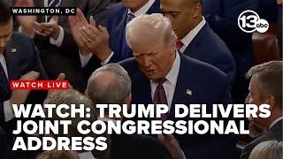 LIVE: President Trump's address to Congress