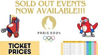 SOLD-OUT PARIS OLYMPICS EVENTS AVAILABLE - NEW TICKETS RESALE PLATFORM