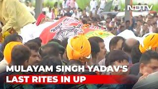 Mulayam Singh Yadav, Veteran Politician, Cremated With State Honours In UP