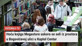 Hoću knjigu Megastore uskoro se seli iz prostora u Bogovićevoj ulici u Kaptol Centar