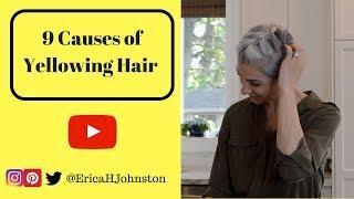 9 Causes of Yellowing Hair on Silver / Grey Hair