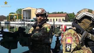 I lagunari dell'Esercito in addestramento